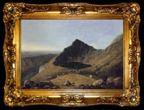 framed  Richard  Wilson Llyn-y-Cau, ta009-2
